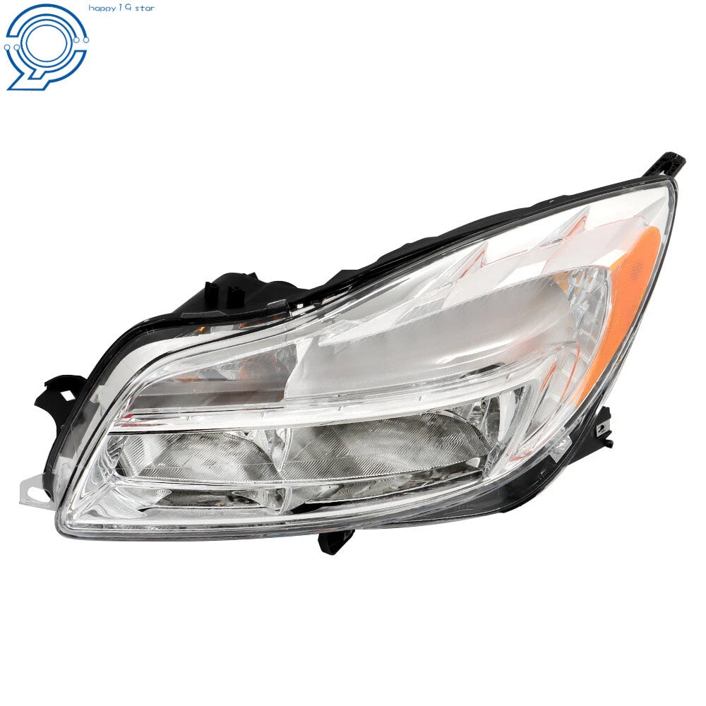 Halogen Headlight for Buick Regal (2011-2013) Chrome Driver Left Side