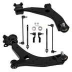 Set of 8 Suspension Control Arms Tie Rods Sway Bars for Mazda 3 Sport (2009)