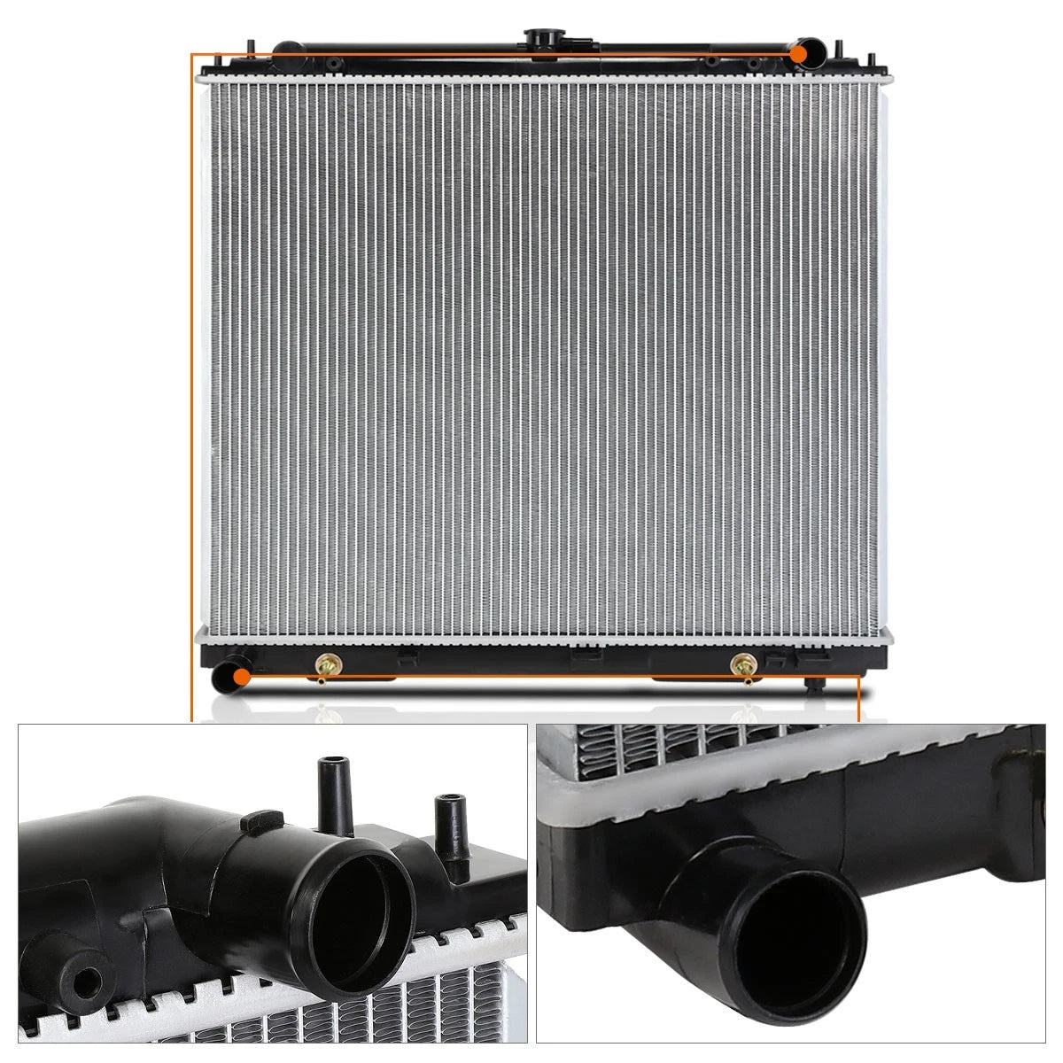 Aluminum OE Radiator for Nissan Frontier/Xterra/Pathfinder (2005–2018) DPI-2807