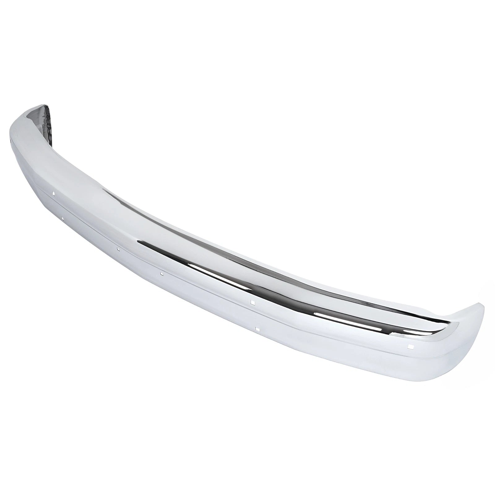Chrome Black Steel Front Bumper Cover for Dodge Dakota (1991–1996)