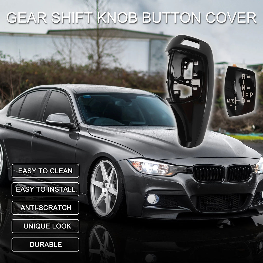 Set of 1 Gear Shift Knob Button Cover for BMW 1 Series F20 F21 (2012–2019)