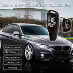 Set of 1 Gear Shift Knob Button Cover for BMW 1 Series F20 F21 (2012–2019)