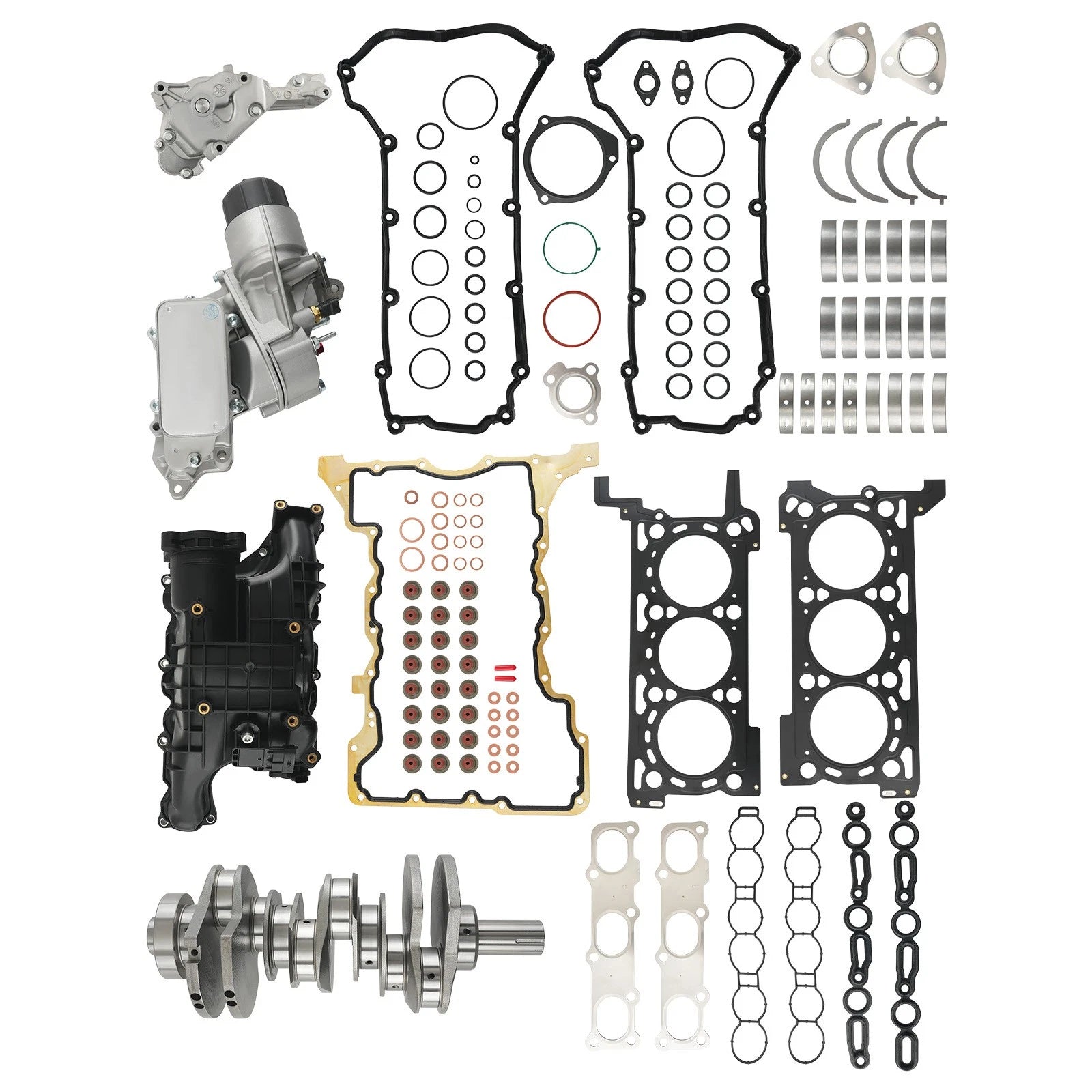 Complete Engine Rebuild Kit for RAM 1500 4WD 3.0L Diesel V6 (2013–2017) 68147415AB