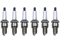 Set of 6 U-Groove Spark Plugs for Chrysler Dodge Plymouth V6 (0.032 Gap)