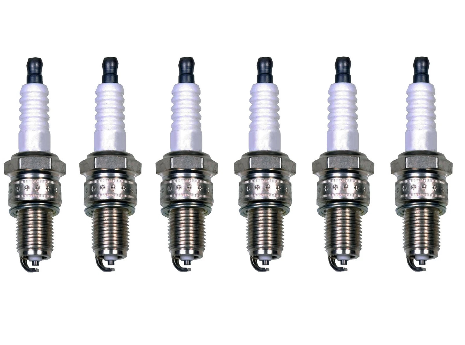 Set of 6 U-Groove Spark Plugs for Chrysler Dodge Plymouth V6 (0.032 Gap)