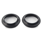 Set of 2 Front Fork Dust Seals for Motorcycle (37X50MM)