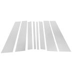 Set of 8 Door Pillar Window Trim for Mercedes GLK (2010–2015) Chrome