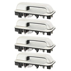 Pearl White Door Handles Front and Rear Set for Ford F-150 (2015–2020)
