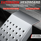 Pair of 63" Galvanized Steel Loading Ramps for Universal Use (880 lbs Capacity)