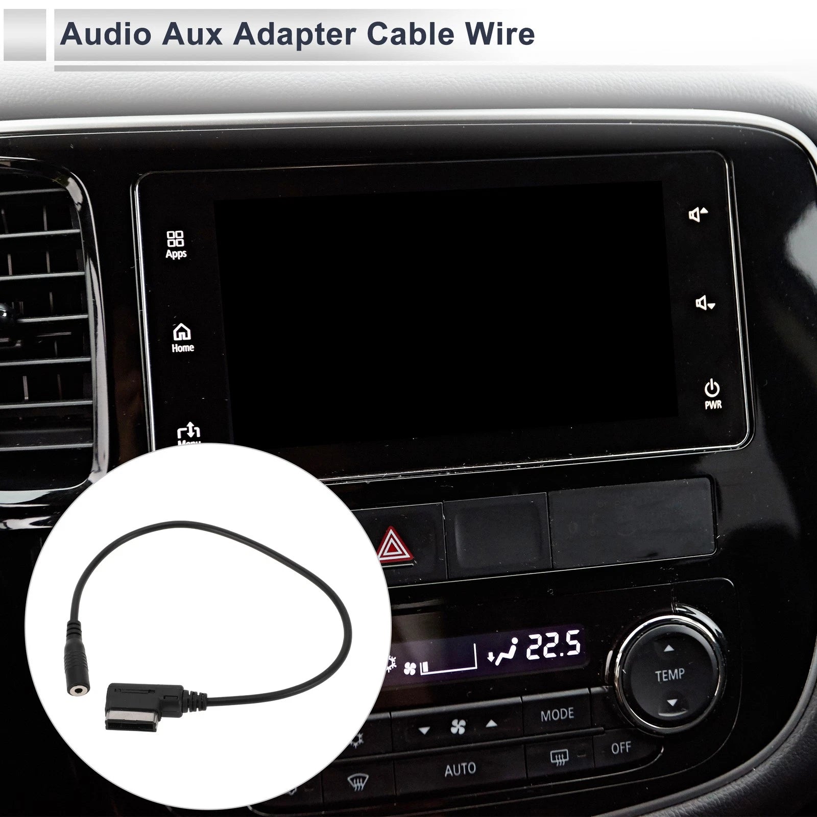 Audio Aux Adapter Cable for Mercedes-Benz (2008–2016) MI Port