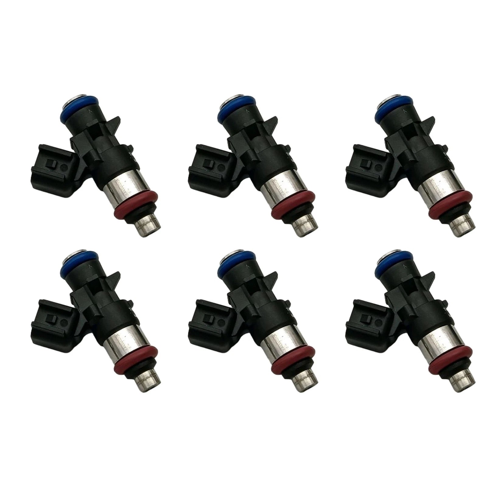 Set of 6 Fuel Injectors 0280158313 for Jeep Cherokee (2014–2017) 3.2L V6