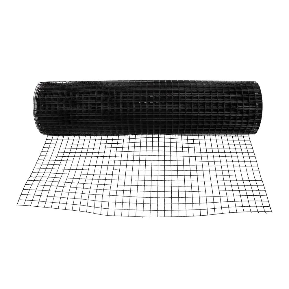 Vinyl Coated Welded Chicken Wire Mesh Fence for Various Applications (36in x 50ft)