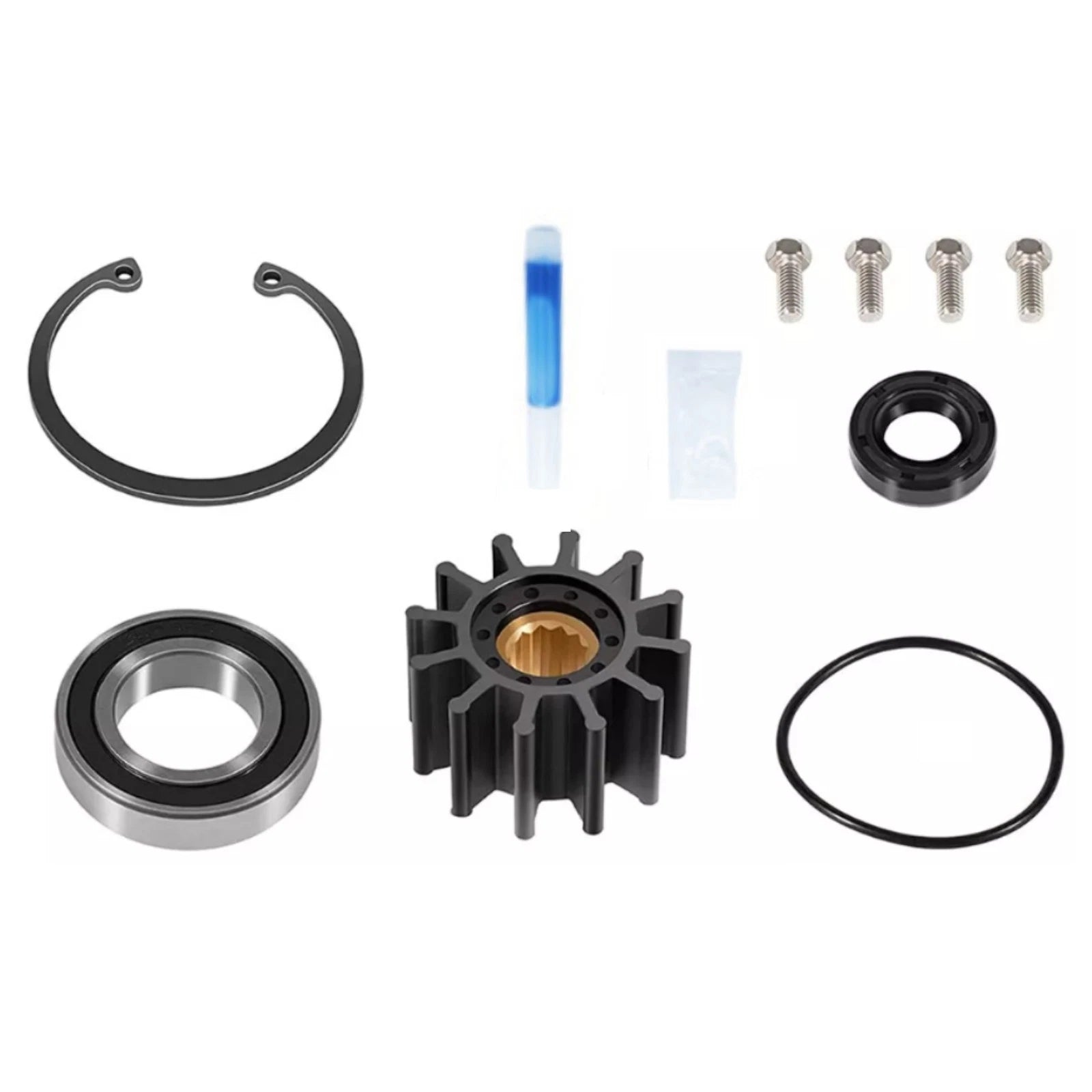 Raw Water Sea Pump Rebuild Kit for Volvo Penta (21214599, 21214596)