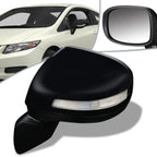 Power+Turn Signal Driver Left Side Mirror for Honda Civic Hybrid (2012–2013)