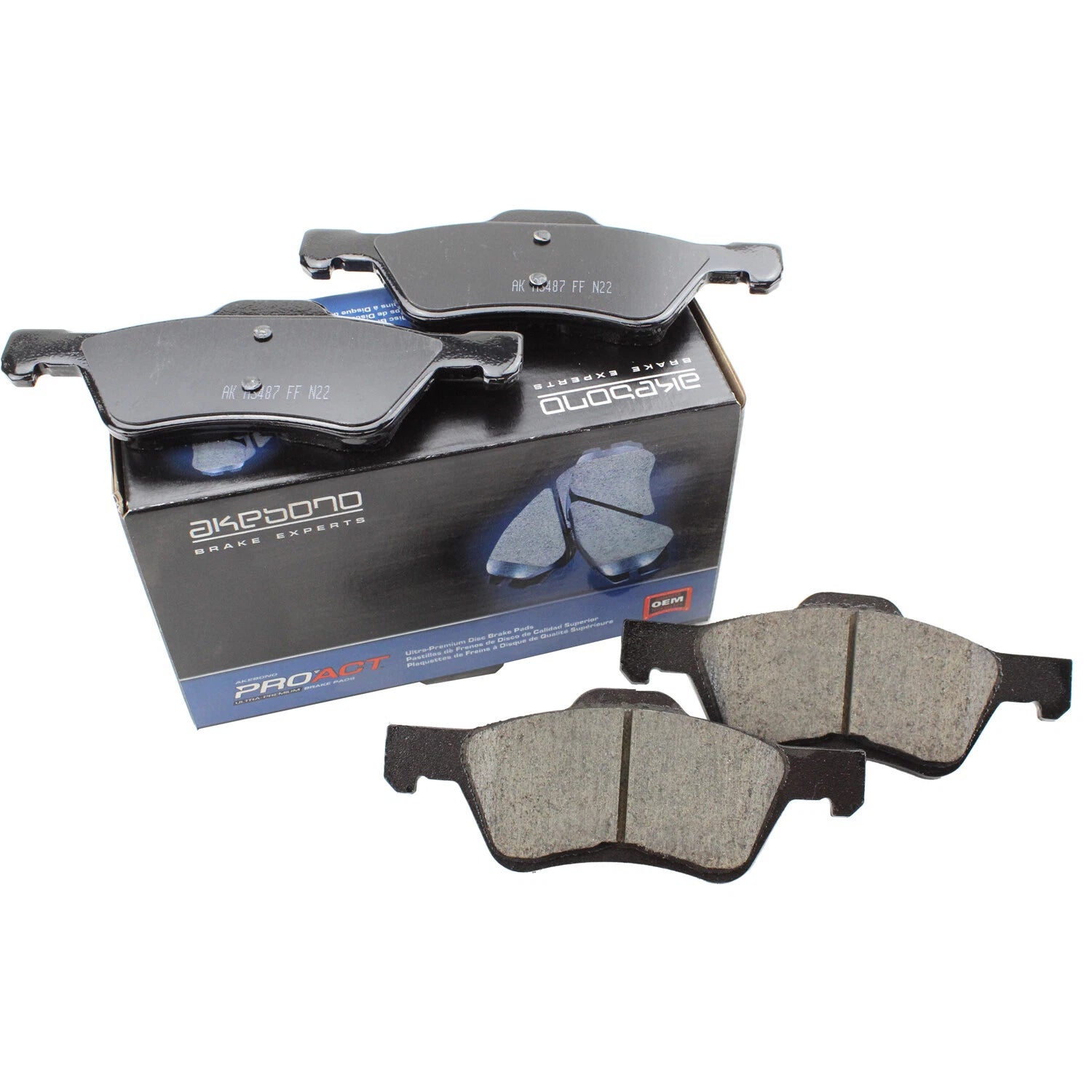 ProAct Disc Brake Pads for Ford Escape (2011–2012), Mercury Mariner (2011)