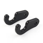 Black Sun Visor Clips for Jeep Wrangler, Gladiator (2018-2023)