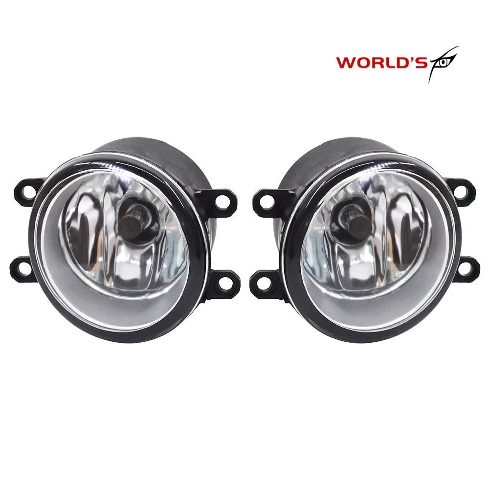 Set of 2 Clear Lens Fog Lights for Toyota Yaris (2006–2011)
