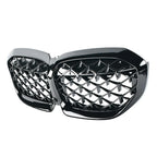 Gloss Black Diamond Front Kidney Grille for BMW G20 G21 (2019–2022)