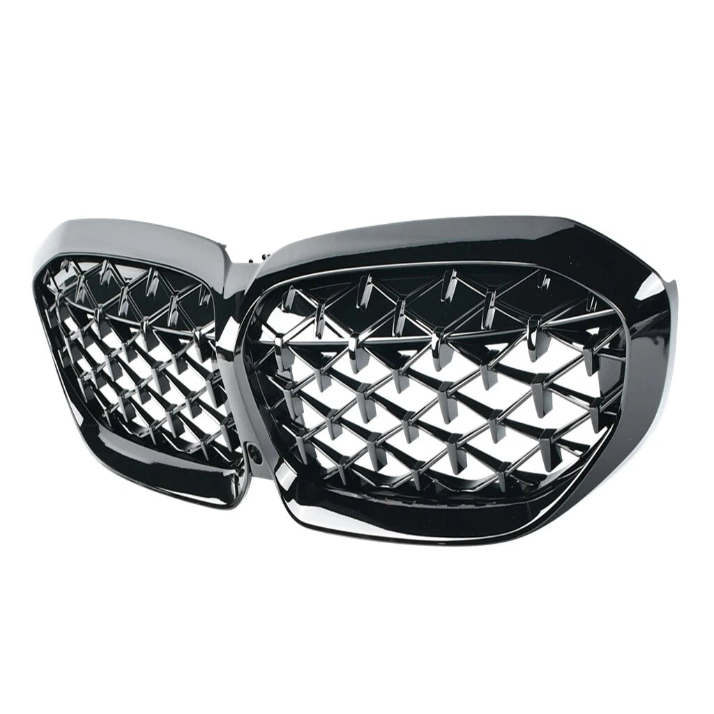 Gloss Black Diamond Front Kidney Grille for BMW G20 G21 (2019–2022)