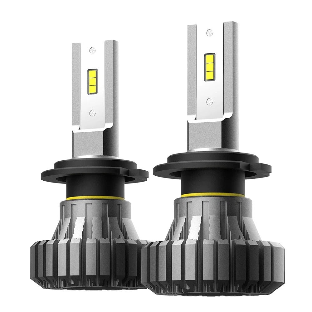 AUXITO H7 LED Bulbs Set of 2 High/Low Beam 6500K 100W FANLESS