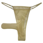 Latex Thong for Men - See Through Fitted Cut