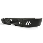 Black Steel Rear Bumper with LED for GMC Sierra 2500HD/3500HD (2015–2019)