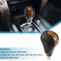 Gear Shift Knob for Lexus ES300h ES350 GS300 GS350 (2013–2021) Black Yellow