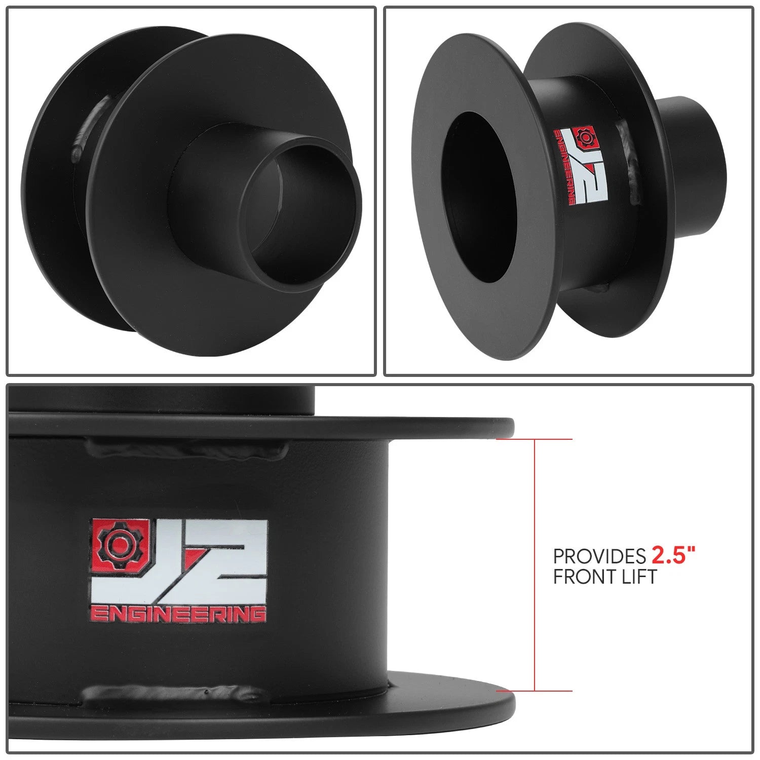 2X Front Lift Kit Leveling Spacers for Ford F-250/350 Super Duty (2005–2023)