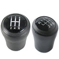 Black PU Leather Manual Transmission Shift Knob for Audi A4 B5 C5 (1996–2001)