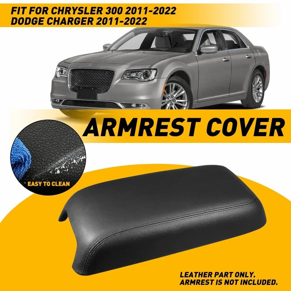 Center Console Lid Armrest Cover for Chrysler 300 Dodge Charger (2011–2022)