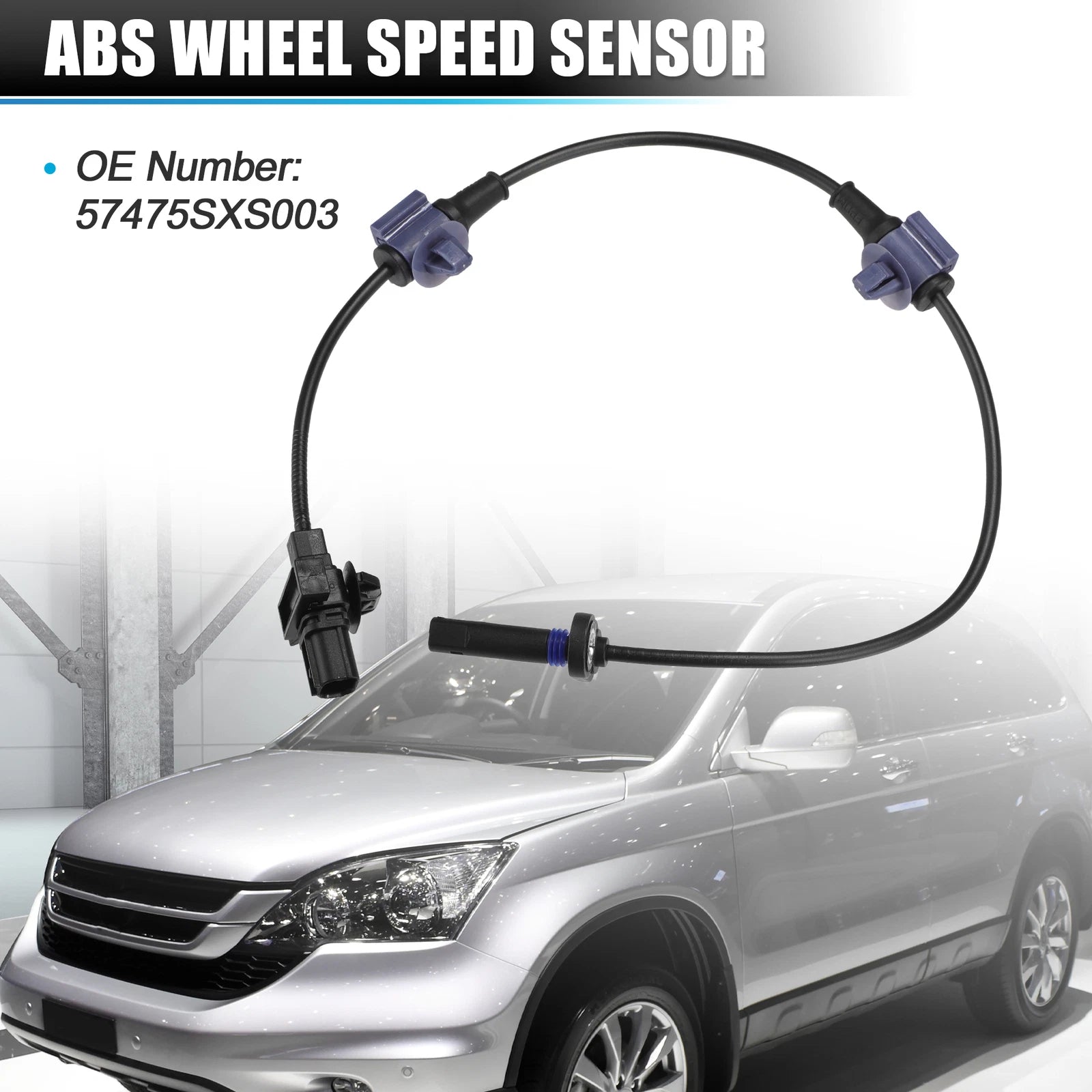 Rear Left ABS Wheel Speed Sensor for Honda CR-V (2006–2012) No.57475SXS003