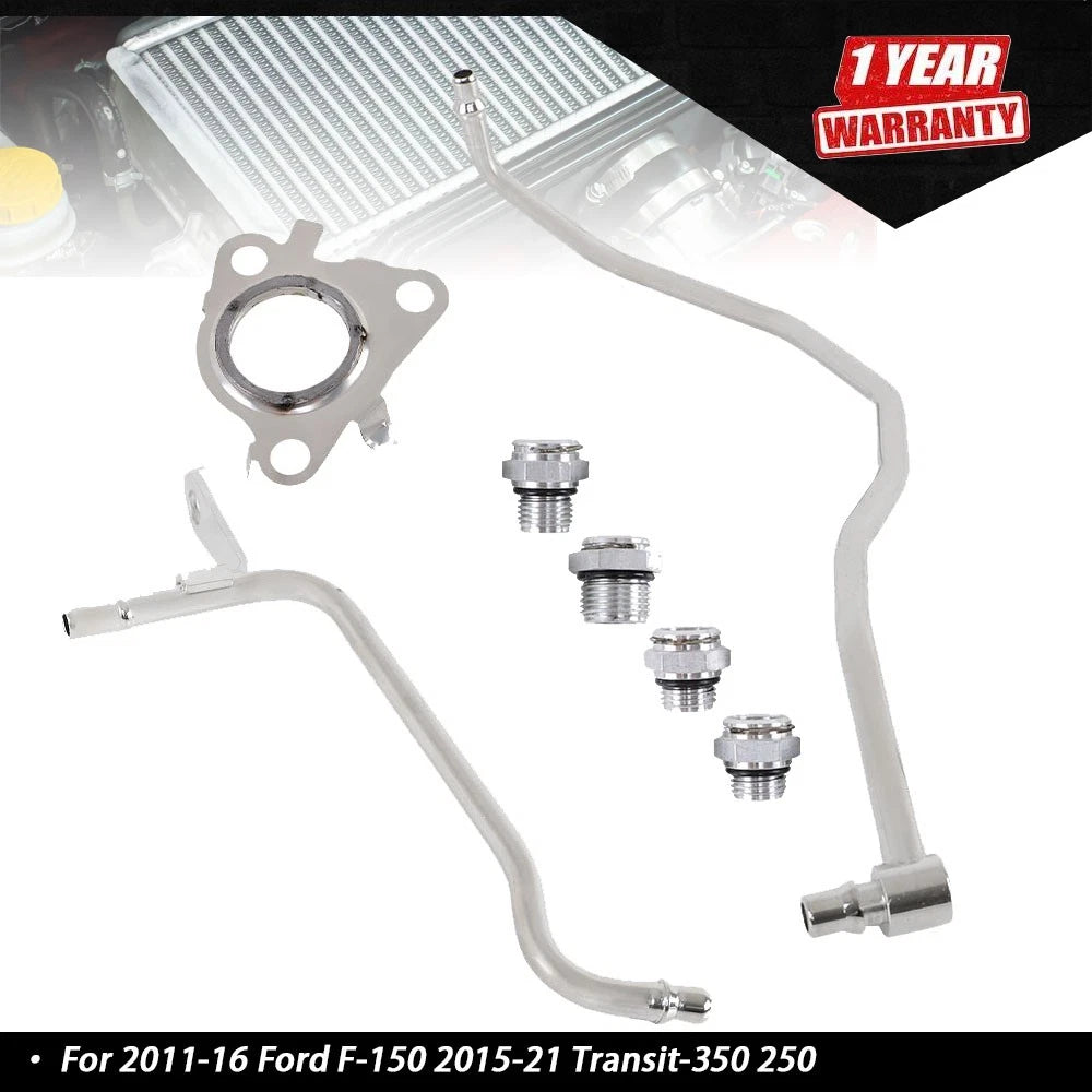 Turbo Coolant Line Kit for Ford F-150 Transit-350 250 (2011–2021)