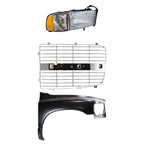 Fender Kit for Dodge Ram 1500 (2002) Primed Passenger Side