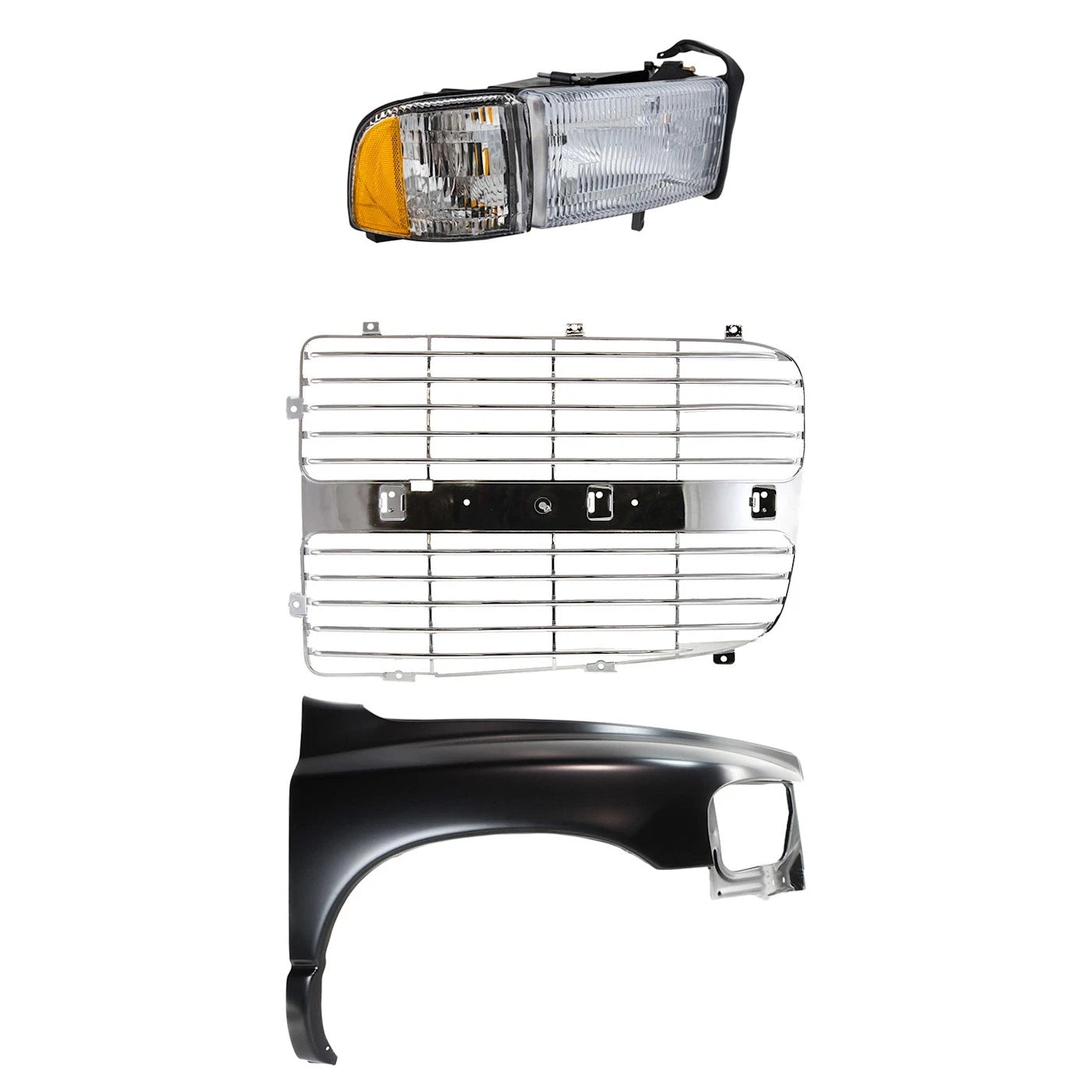 Fender Kit for Dodge Ram 1500 (2002) Primed Passenger Side