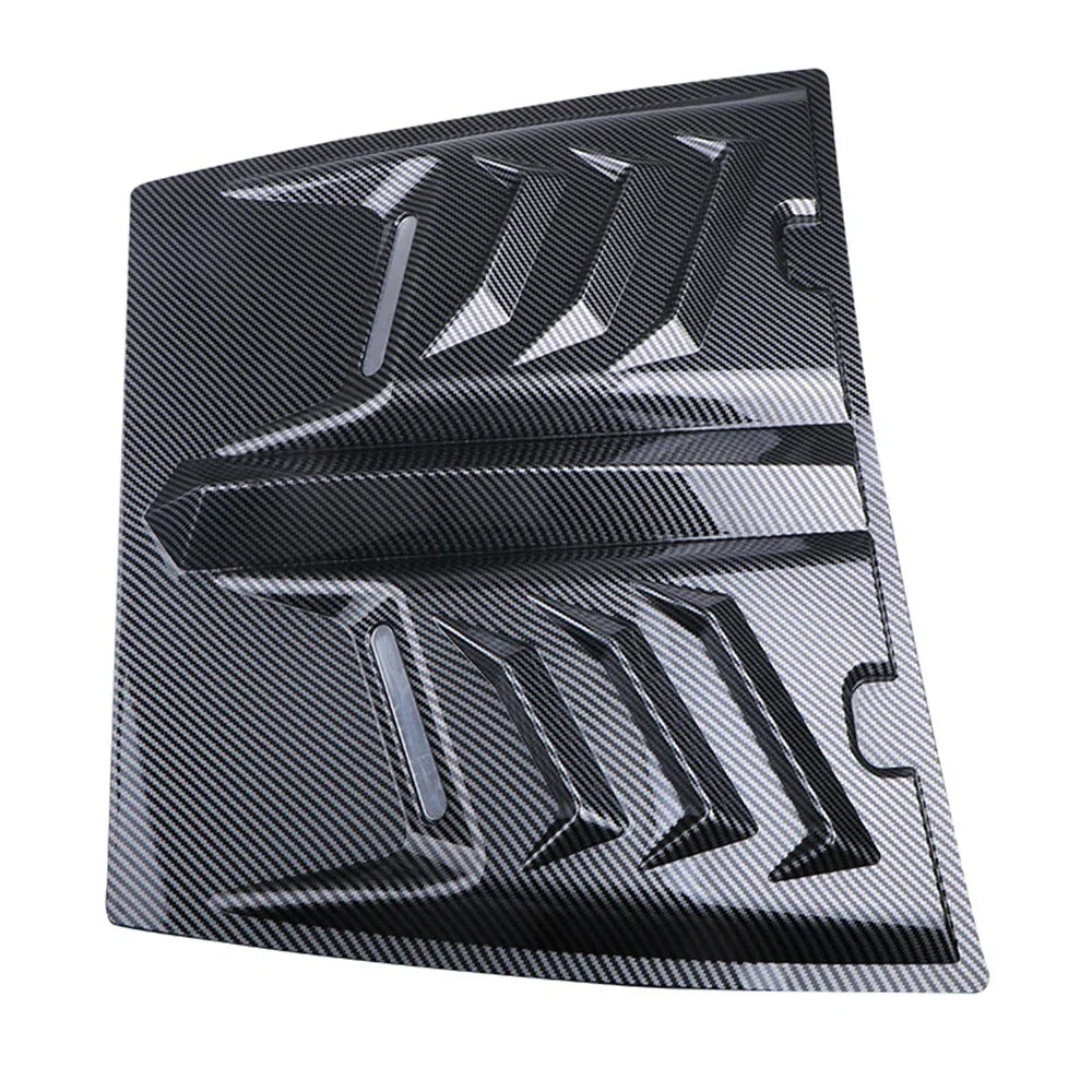 Carbon Fiber Hood Vent Scoop Cover for Universal Vehicles