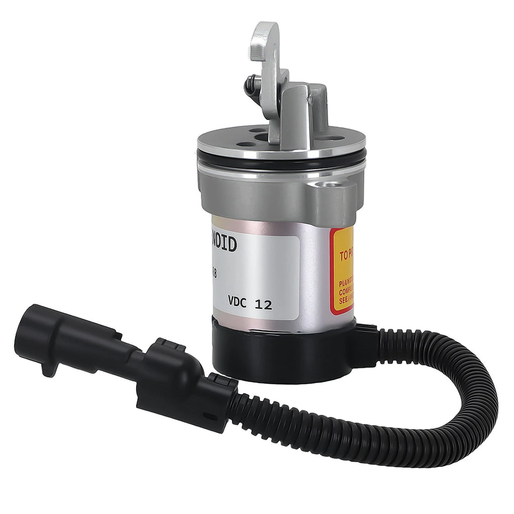12V Fuel Shut Off Solenoid Valve for Bobcat 863 864 873 883 (1995–2008) 0410-3808, 04103812