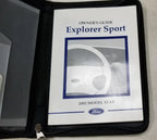 Owners Manual Inserts and Case for Ford Explorer (2002)
