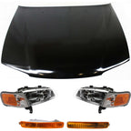 Hood Kit for Honda Accord (1996–1997) with Headlights and Turn Signal Lights