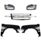 Fender Kit for Chevy Silverado 1500 (2003–2006) Front Left & Right Steel