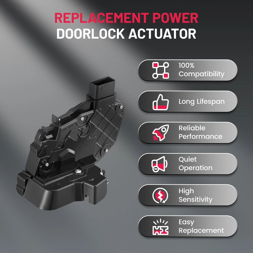 Front RH Door Lock Actuator for Land Rover LR3, Range Rover Sport (2005–2013) LR011275