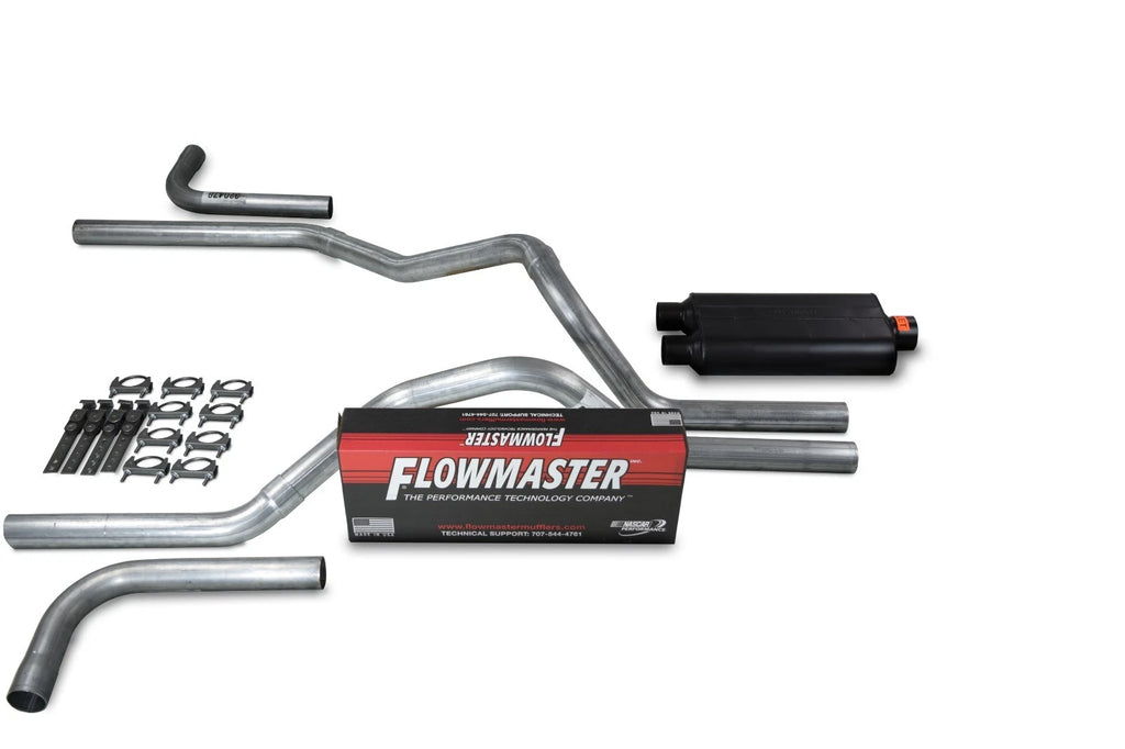 2.5" Dual Exhaust Kit for Dodge Ram 1500 (1994–2003) Flowmaster 50 Series