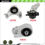 3X Engine Motor Mount for Chevrolet Equinox (2013–2017) 3301 3339 3269