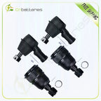 Set of 2 Lower Ball Joints + 2 Outer Tie Rod Ends for Honda Element (2003–2011)