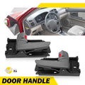 2X Gray Interior Door Handle for Kia Spectra (2005–2009) LH+RH Side