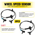 4X ABS Wheel Speed Sensor for Silverado 1500 & Sierra 1500 (EV)
