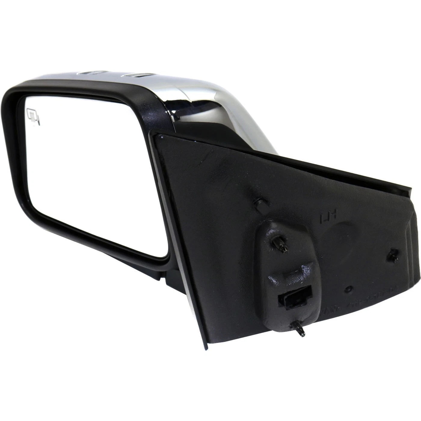 Power Mirror for Lincoln MKX (2007) Left Manual Fold with Memory Chrome