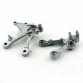 Front Bracket Footrest Footpeg Set for Kawasaki ZX6R/ZX636 (2005–2008) T9