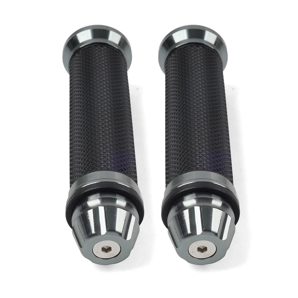 7/8" Handle Bar Hand Grip for Yamaha Honda Suzuki (All Years) - Grey