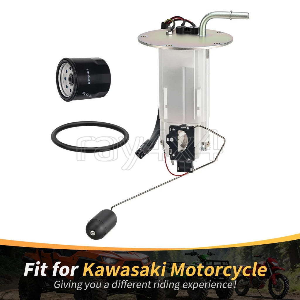 Fuel Pump & Oil Filter for Kawasaki Vulcan 1700 VN1700 (2009–2024) 49040-0035