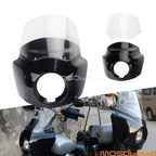 ABS Headlight Fairing w/ 11'' Clear Windshield for Harley Sportster XL (2004-2023)
